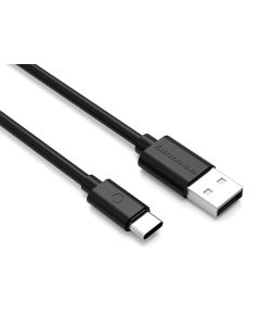 Hellion PVC Type‑C to USB 3.1 Fast‑Charging Cable – 1.25 m (Black)