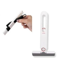 Hellion Portable Mini Mop & Brush – Self-Squeeze Folding Sponge Mop for Car, Kitchen, Window & Floor Cleaning