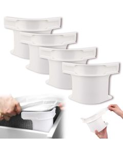 Hellion Heavy-Duty Bed Sheet Holder with Adjustable Straps | Universal Fit for All Bed Sizes