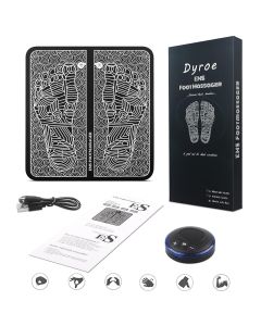 Hellion Wireless Foot & Body Massager – 8 Modes, 19 Intensity EMS Therapy, Portable & Rechargeable