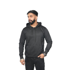 Hellion Black Fleece Winter Hoodie – Warm Hooded Sweatshirt
