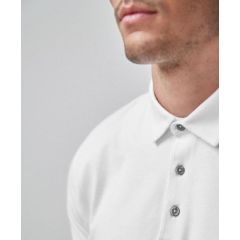 Hellion Men’s Classic Solid Golf Polo T-Shirt – Comfortable, Breathable, Stylish | Indian White