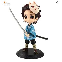 Tanjiro Kamado Mask Q Posket Figure 15cm – Demon Slayer Anime Collectible Statue