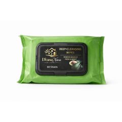 Hellion Deep Cleansing Wipes – 60 Count Moisturising Facial Wipes with Vitamin E | Alcohol-Free Makeup Remover & Gentle Skin Cleanser