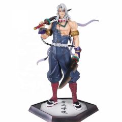 Uzui Tengen Action Figure 30CM – Sound Hashira Anime Collectible Statue | Demon Slayer Tengen Uzui PVC Figurine Toy