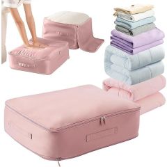 HELLION Lightweight PRO Self Compression Organiser Bags – Heavy Duty Space Saving Storage Bags for Clothes, Bedding & Moving