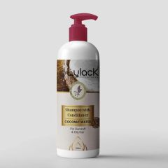 Lylack Coconut Water Shampoo with Conditioner – Anti-Dandruff & Oil Control Formula for Healthy, Smooth Hair