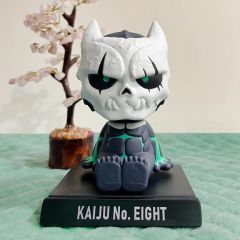Kaiju No. 8 Car Dashboard Bobble Head PVC Anime Figure – Cute Shaking Head Decoration for Car, Office & Home