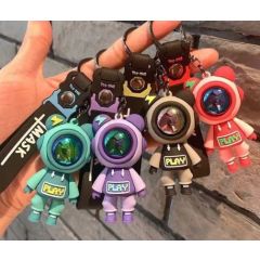 Astronaut 3D Keychain – Cute Space Explorer PVC Keyring for Keys, Bags & Gifts